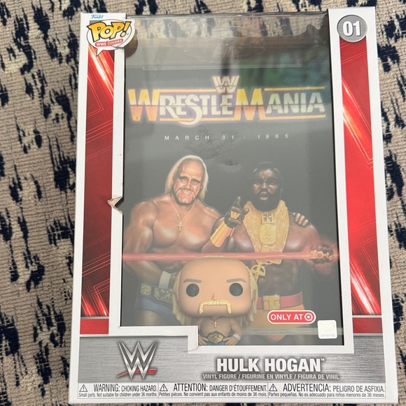 Funko Other - Funko Pop WWE Hulk Hogan Figure with Red and Yellow Accents